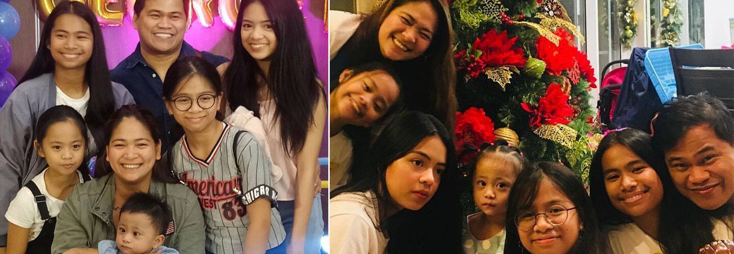 Ogie Diaz with his one big happy family