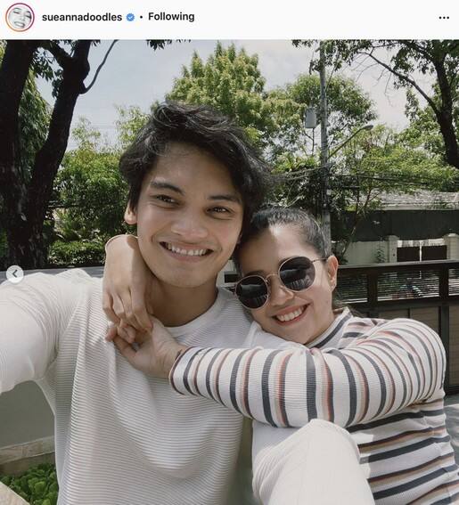 Photos of Javi Benitez with her girlfriend Sue Ramirez
