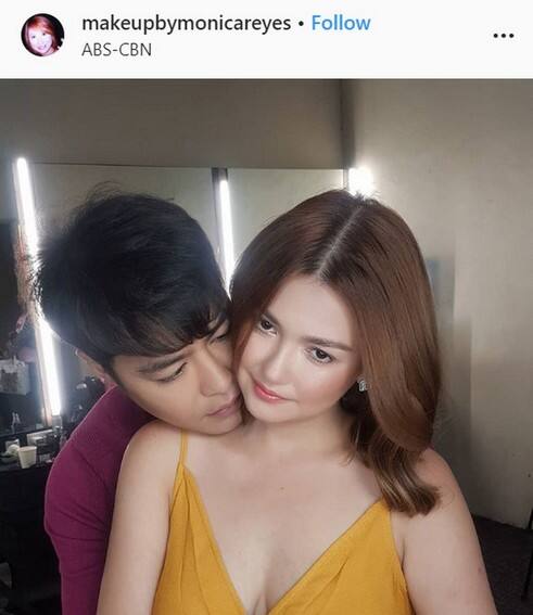 Photos of Angelica with her best friend Zanjoe
