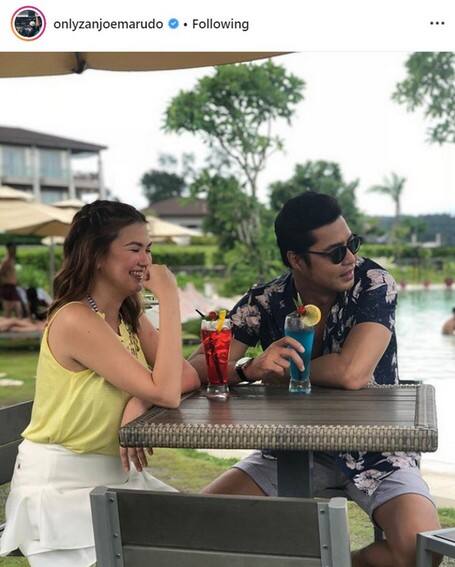 Photos of Angelica with her best friend Zanjoe