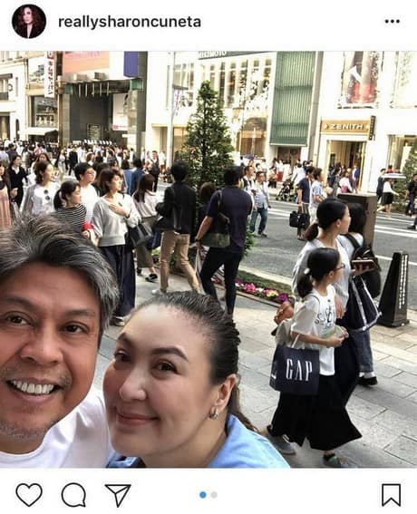 Photos of Sharon Cuneta with her loving husband Kiko Pangilinan