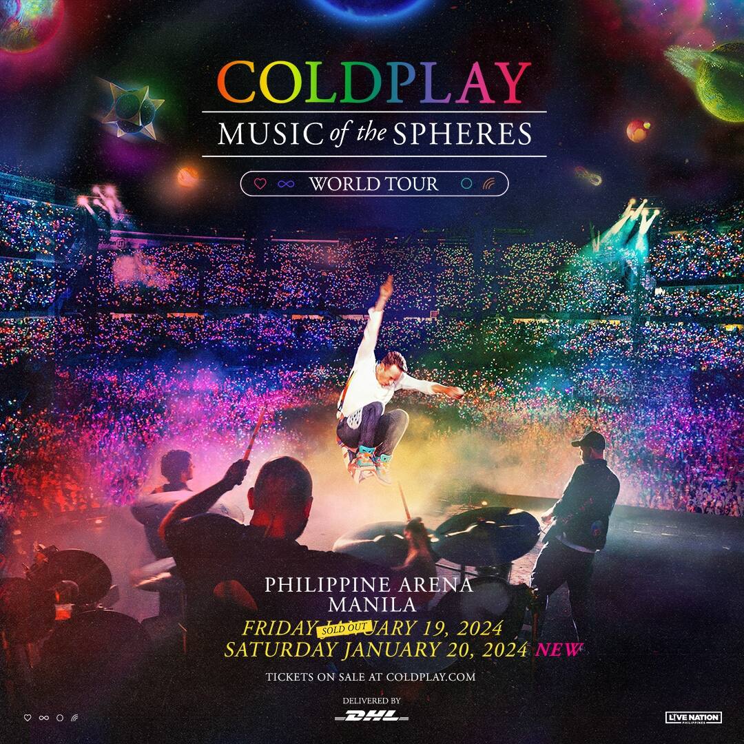 Coldplay Melbourne 2024 Tickets Gene Merlina