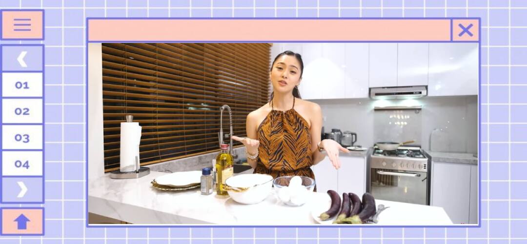 Kim Chiu faces “sweet and spicy” questions while cooking tortang talong in recent vlog
