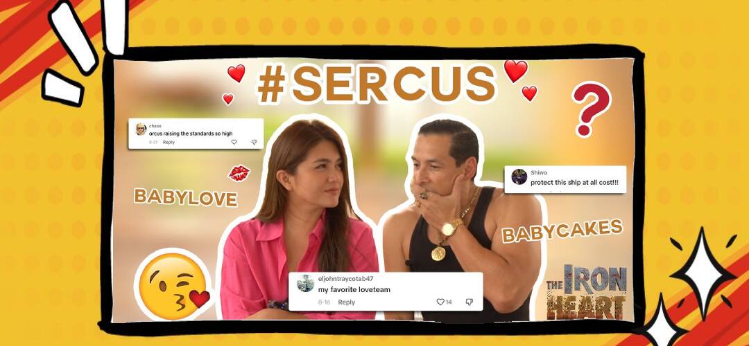 Dimples and Christian aka SerCus of “The Iron Heart” spread good vibes as they read online comments 