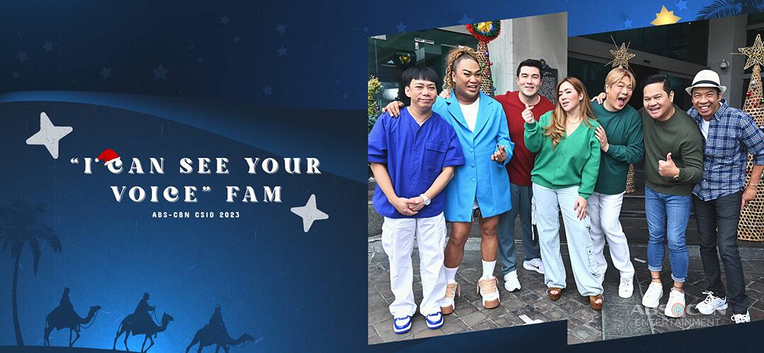 LOOK: “I Can See Your Voice” fam spreads good vibes in “Pasko Ang Pinakamagandang Kuwento” Christmas SID