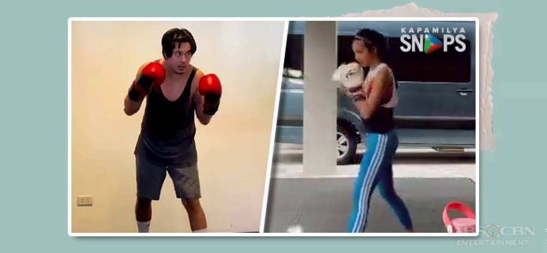 Kapamilya Snaps: Meet the stars who do boxing to stay healthy and fit
