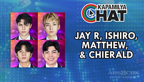 Ishiro, Chie, Mathew, and Jay-R for PIE Channel