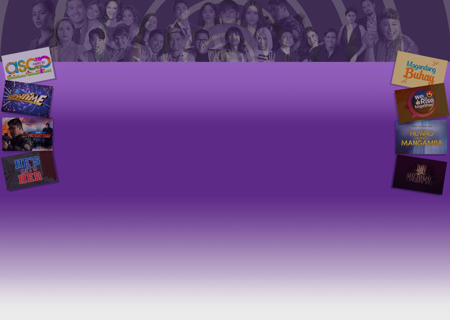 Schedules ABSCBN Entertainment