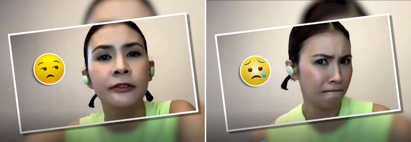 Gelli de Belen as an emotional mom, ‘kilig’ wife, and more on Kapamilya Chat’s “Emoji Challenge”