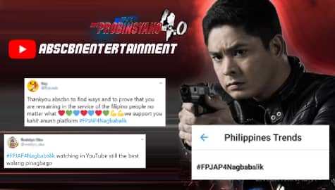 Netizens rejoice over online livestreaming of FPJ’s Ang Probinsyano 