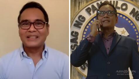 John Arcilla lectures Renato Hipolito about kindness and living in peace with others