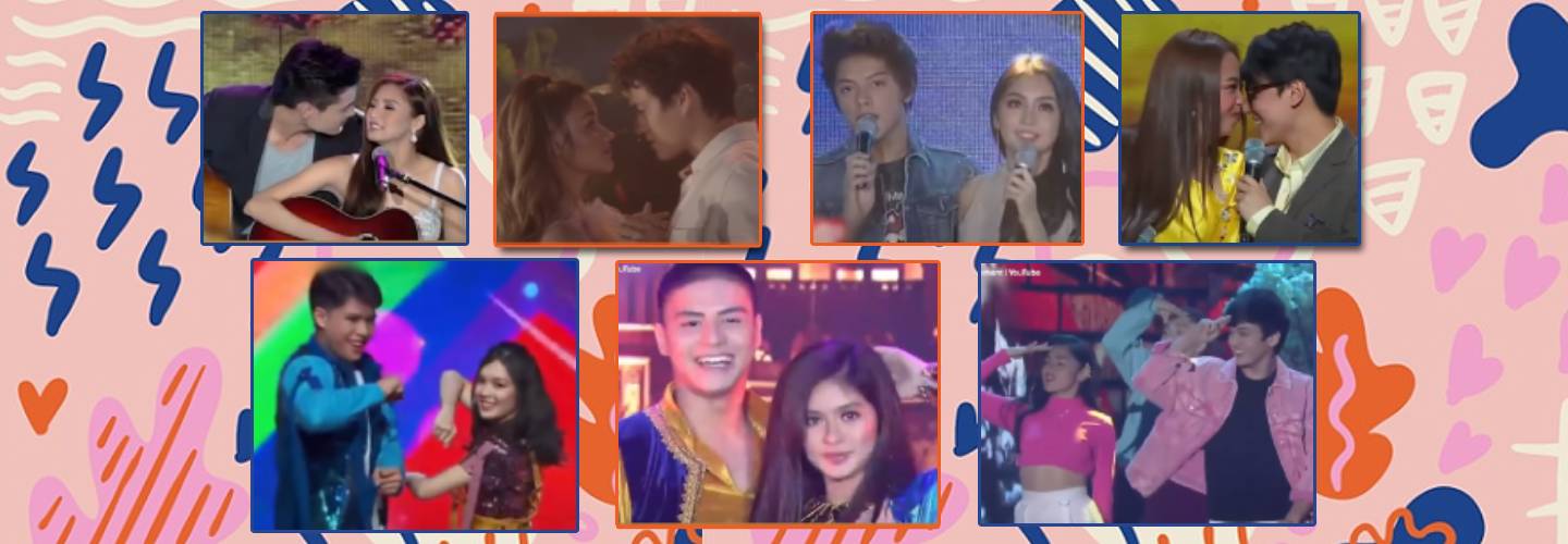 Kapamilya love teams first kiss