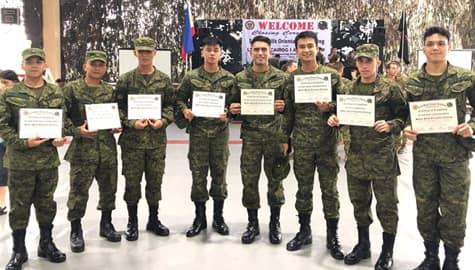 Kapamilya celebrities who have “A Soldier’s Heart” as commissioned military reservists