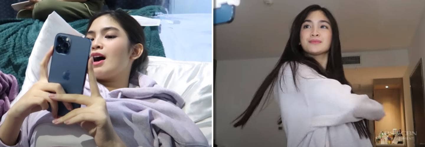 WATCH: Heaven Peralejo shows what she does during Bagong Umaga taping breaksWATCH: Heaven Peralejo shows what she does during Bagong Umaga taping breaks