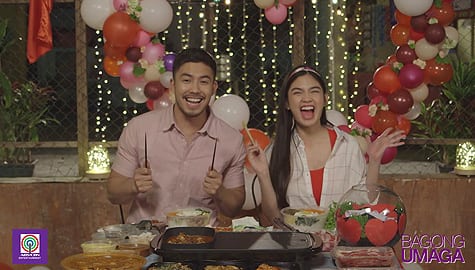 Barkada Access Valentine Edition: Heaven, Tony enjoy the Mukbang Challenge while answering juicy netizen questions