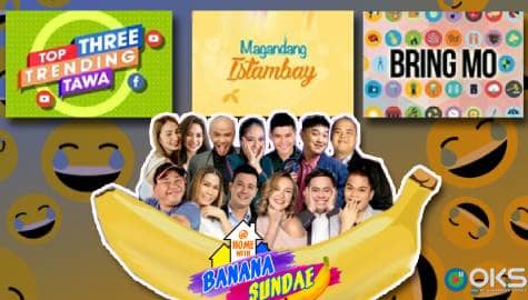 BananaKada spoofs Kapamilya programs in the 5th episode of At Home with Banana Sundae  