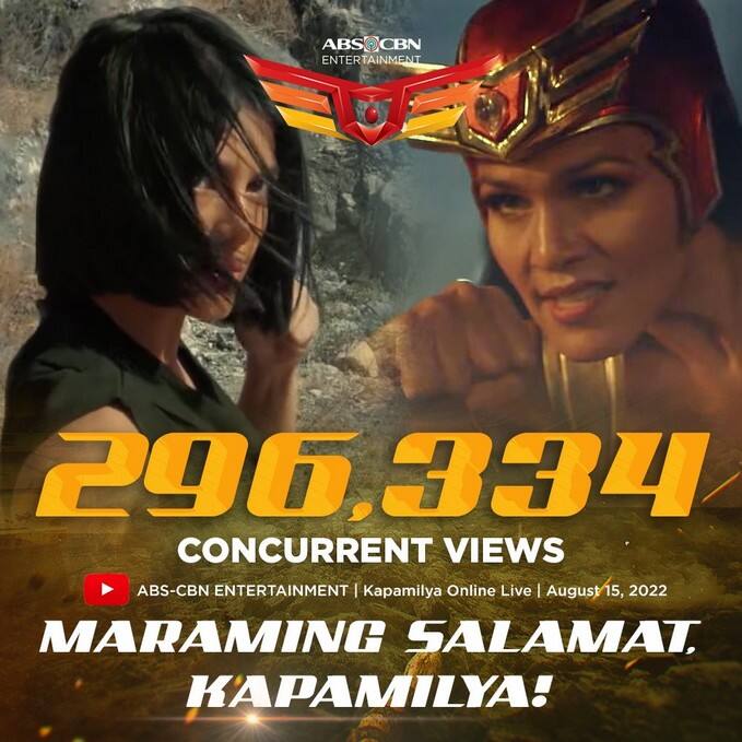 Darna pilot records high viewership ABSCBN Entertainment