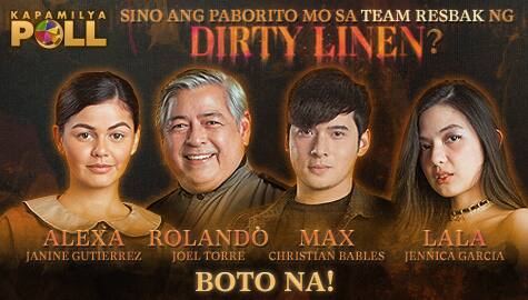 POLL: Sino ang paborito mo sa Team Resbak ng “Dirty Linen”? 