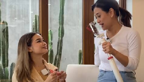 Xyriel reveals bag must-haves, secret to on fleek make up