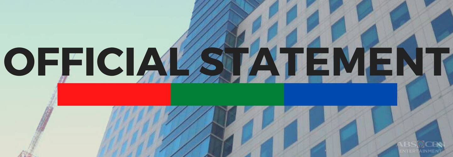 Statement Of ABS-CBN On The Alias Cease And Desist Order Issued By NTC