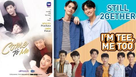 Filipino-dubbed Thai series “Still 2gether,” “Come To ME,” and “I’m Tee Me Too,” landing soon on iWant