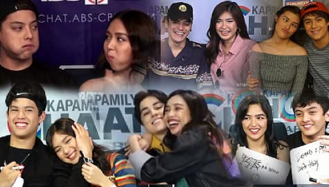 The sweetest and craziest Kapamilya Chat games faced by your favorite love teams!