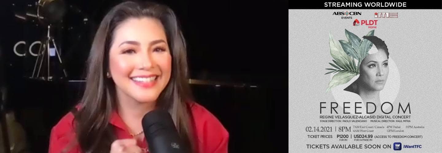 Regine to bring full concert experience in virtual Valentine’s show “Freedom”