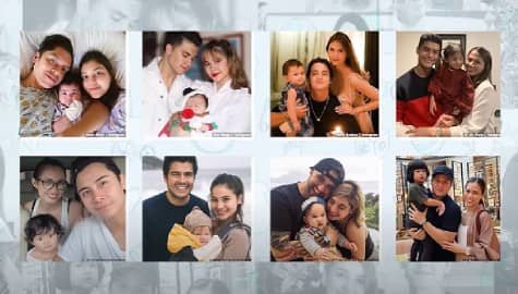 Kapamilya Snaps: First-time celeb parents who shower precious, tender love and dedication to their kids
