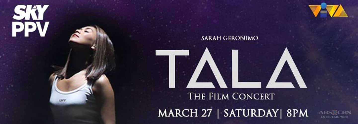 Fresh take on hits, special guests featured in Sarah G’s first film concert airing on SKY Pay-Per-View