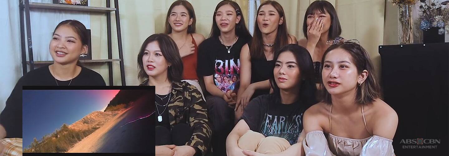 Bini reacts to Born To Win music video