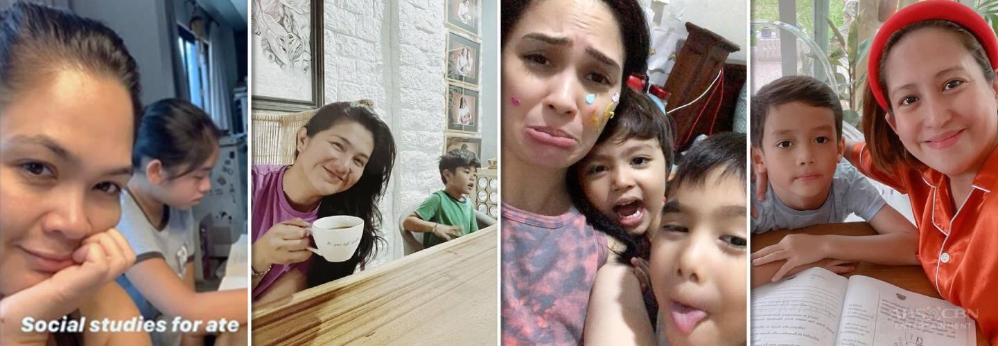 Celebrities hands-on kids homeschooling