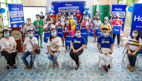 Haier Appliances Philippines gives tablets
