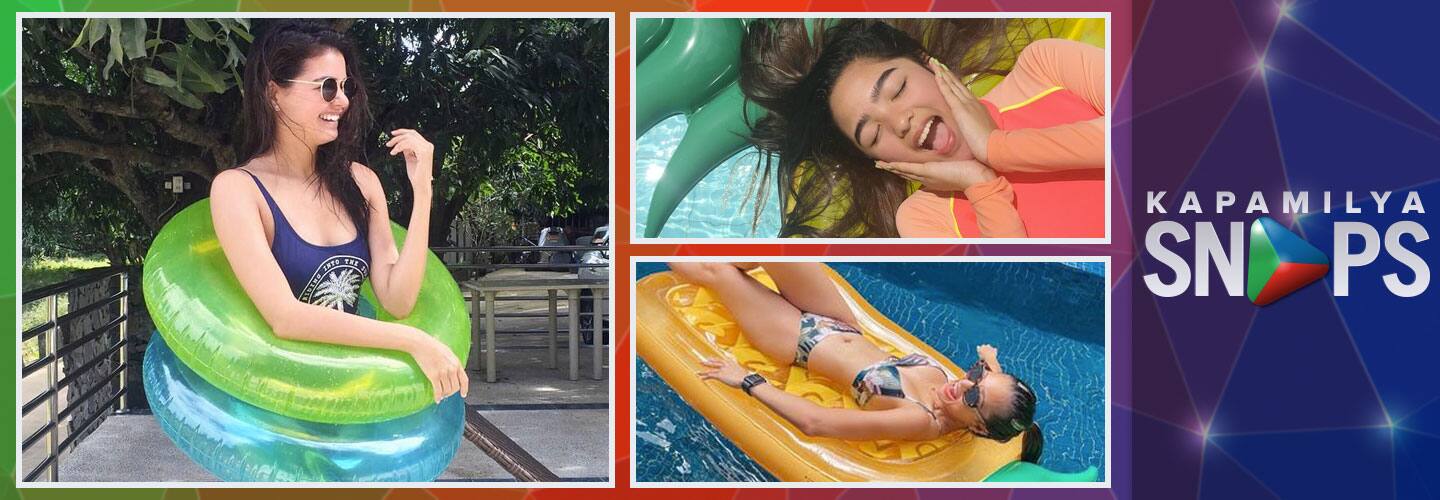 Kapamilya Snaps Swimming pool photos
