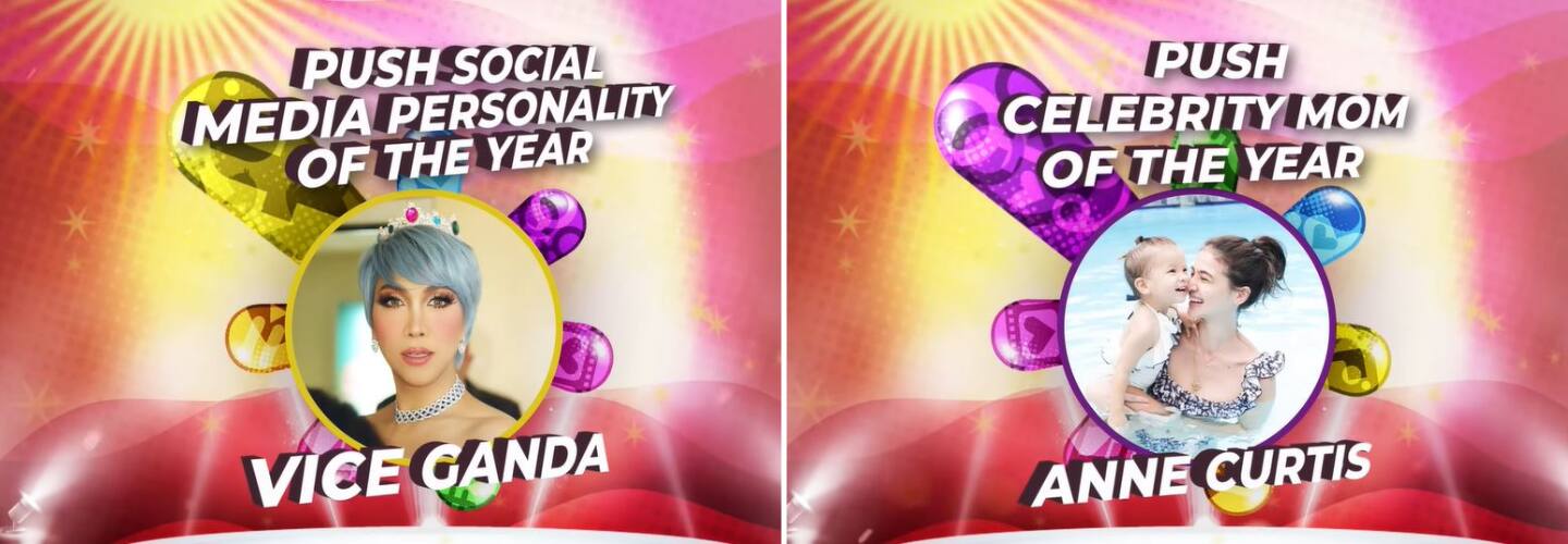 DonBelle, Vice, Kim, Jodi win in 7th Push Awards