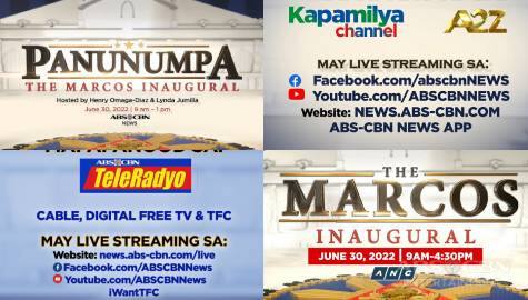 ABS-CBN News The Marcos Inaugural