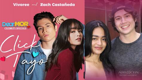 Vivoree, Zach Castañeda spread kilig vibes in Dear MOR Celebrity Specials “Click Tayo” 