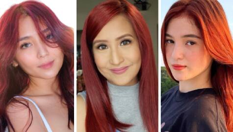 Kapamilya Snaps: 10 celebrities who dare to rock red hair 