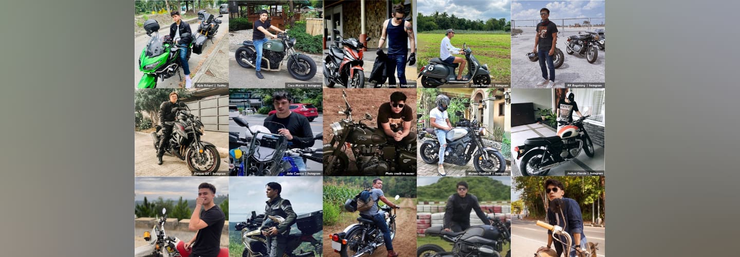 Kapamilya Snaps: Celebrity heartthrobs who look extra dashing on their big bikes