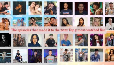 Kapamilya Snaps episodes that made it to the 2022 Top 5 most-watched list 