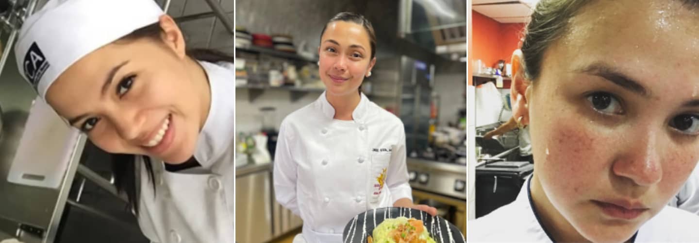 Kapamilya Snaps: Celebrities who you may not know went to culinary schools