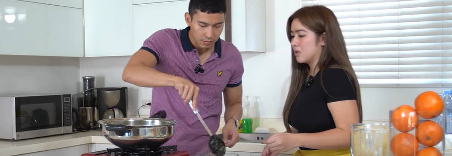 Enchong Dee learns recipes from Angeline Quinto, reveals ‘what’s cooking’ on the set of Huwag Kang Mangamba