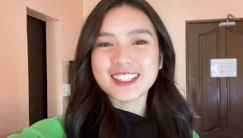 Francine Diaz gives a glimpse of her Huwag Kang Mangamba lock-in taping room 