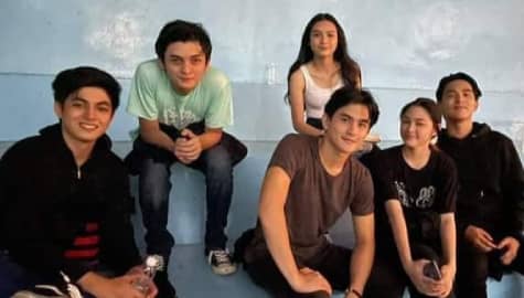 The cutest behind-the-scenes and barkada photos of Huwag Kang Mangamba’s ‘Ekis’ gang