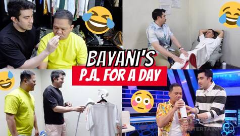 Luis Becomes Bayani’s PA For A Day 