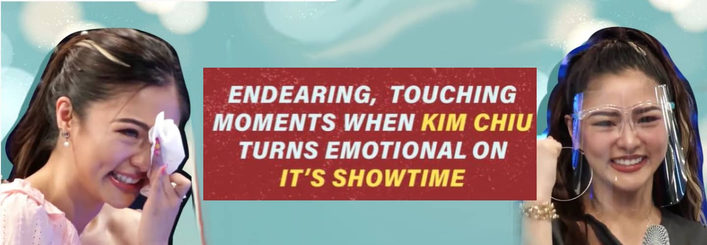 5 times cheerful Kim Chiu shed tears on It's Showtime | ABS-CBN  Entertainment