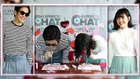 Joshua vs Janella in Kapamilya Chat’s Feb-ibig Calendar Game