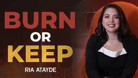 Ria gets real about ‘kalat’ and sentimental items in Burn or Keep Challenge 
