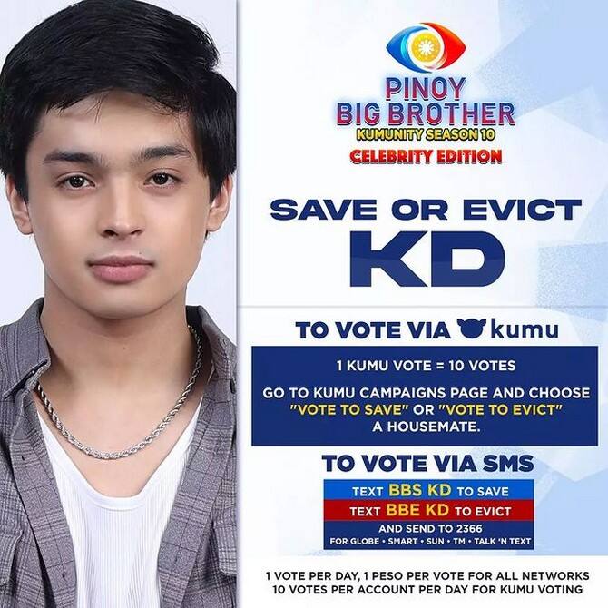 PBB Kumunity Save or evict KD