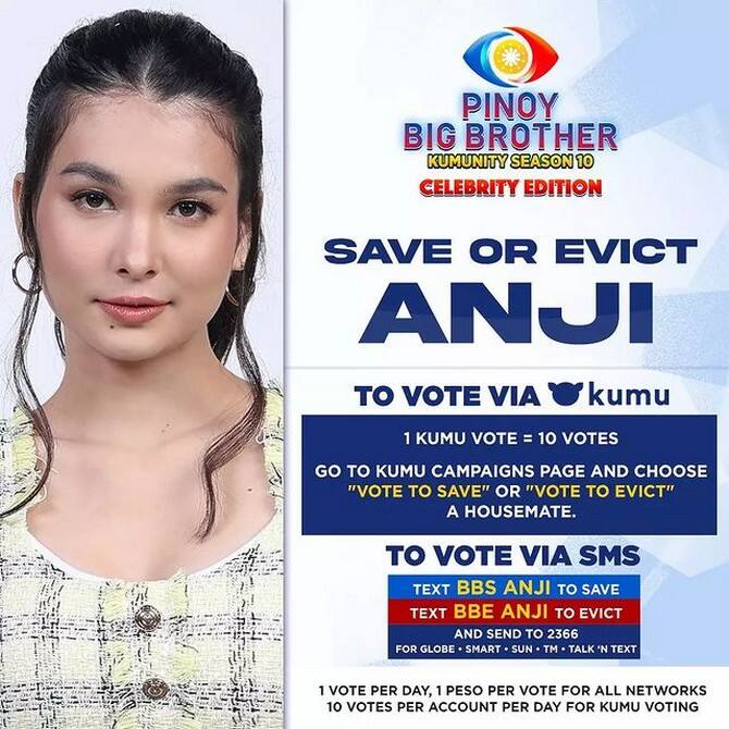 PBB Kumunity Save or evict ANJI
