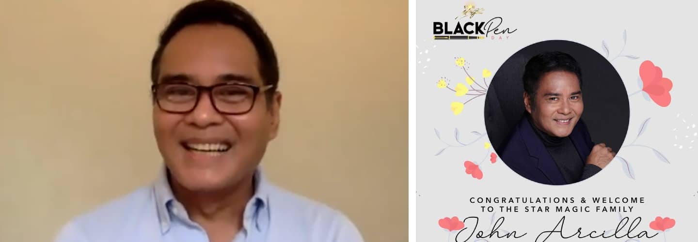 John Arcilla shares dream roles, what he looks forward to in being part of Star Magic